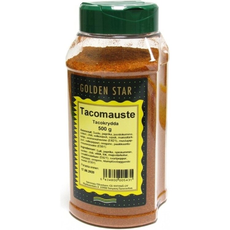 Golden Star 500g Taco Seasoning