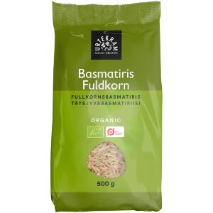 URTEKRAM Organic Whole Grain Basmati Rice 500g