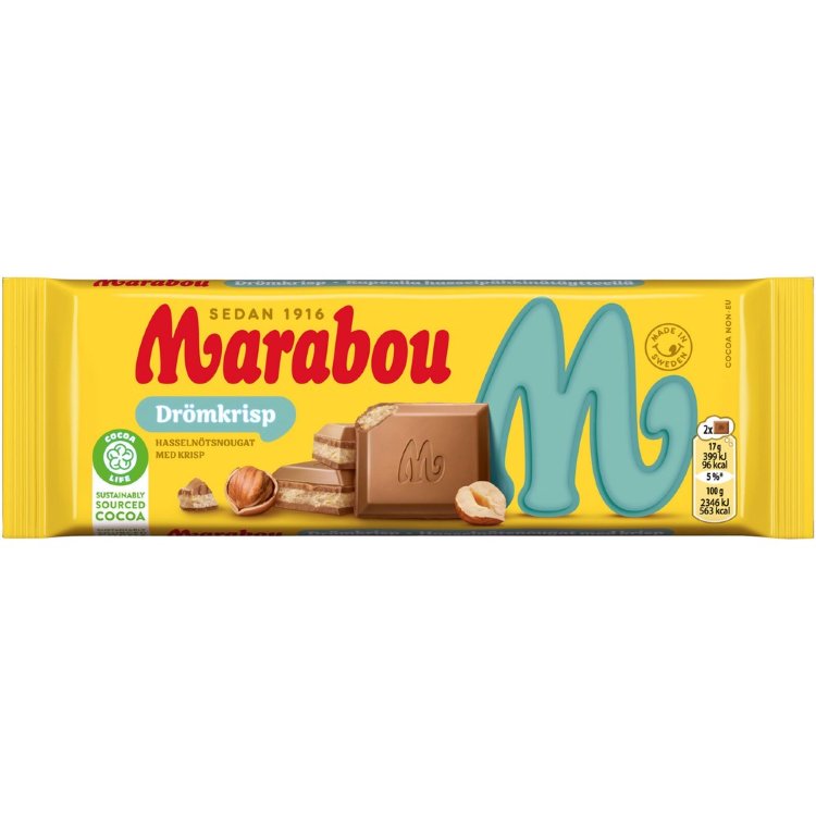 Marabou Drömkrisp 100g Chocolate Bar