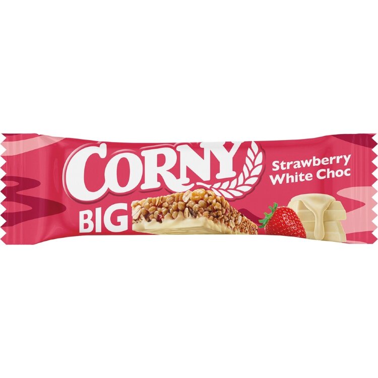 Corny BIG Strawberry White Chocolate Snack Bar 40g