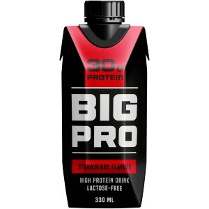 BIG PRO Protein Drink Strawberry 330 ml UHT Lactose-Free