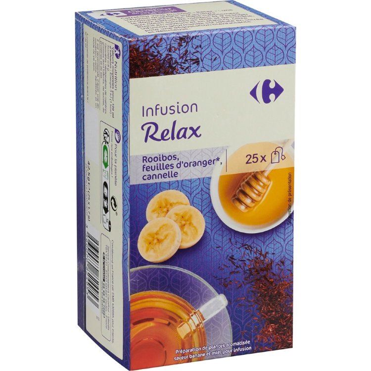 Carrefour Rooibos Orange-Herbal Infusion 25 Bags