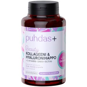 Puhdas+ Collagen&hyaluron 120+30caps