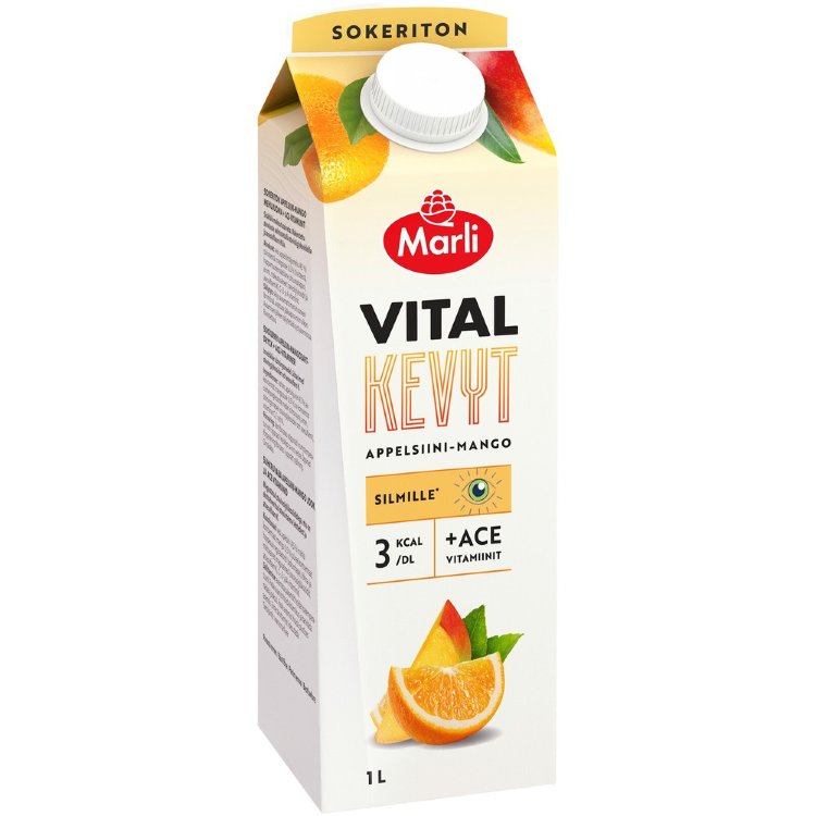 Marli Vital Light Orange-Mango Juice Drink 1 L