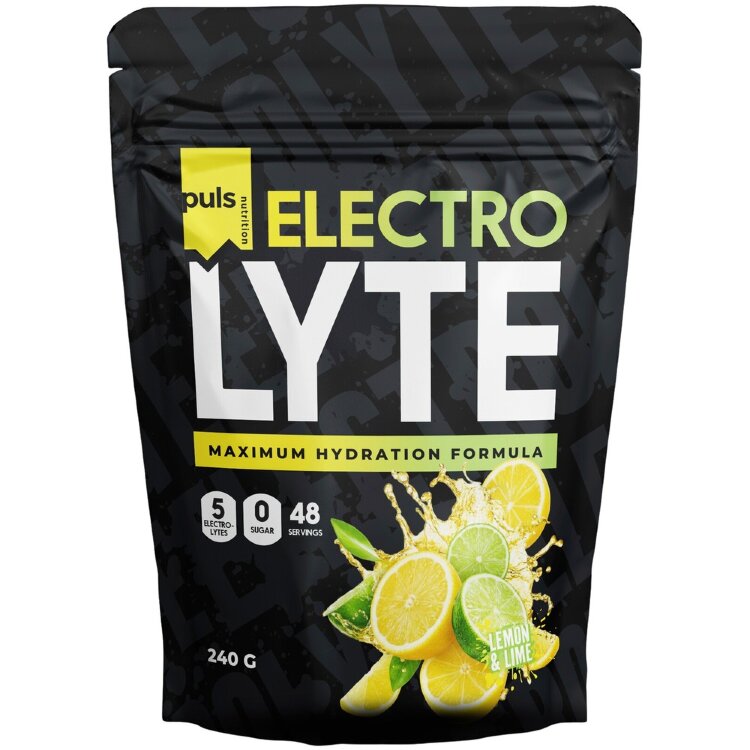 PULS Nutrition Electrolyte Powder Lemon-Lime 240g