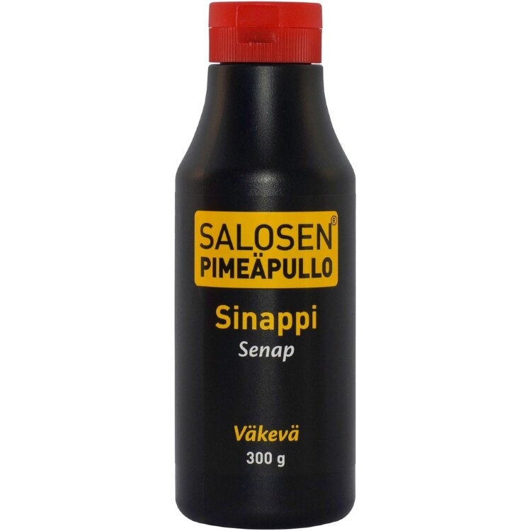 Salosen Dark Bottle 300g Mustard Strong