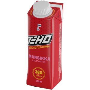 TEHO Strawberry Recovery Drink 0.33 l