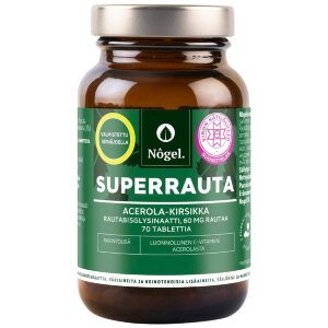 Nôgel Super Iron, Acerola-Cherry, 60 mg, 70 tablets