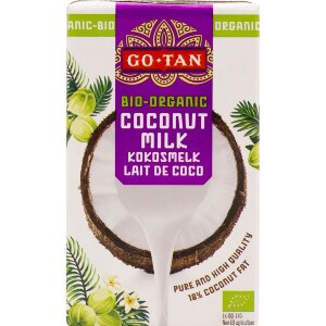 Go-Tan Organic Coconut Milk 250ml