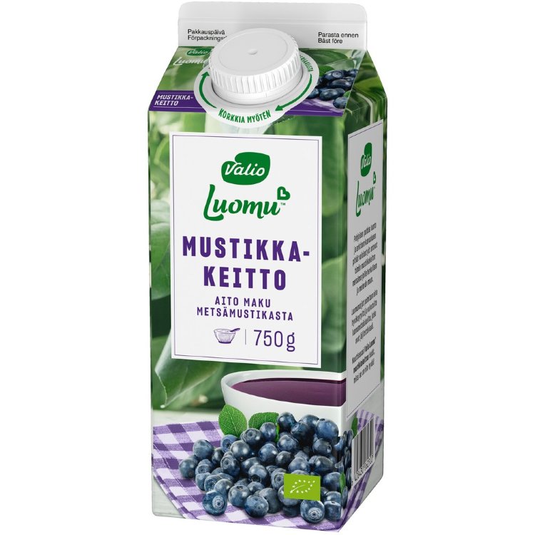 Valio Organic™ Blueberry Soup 750 g