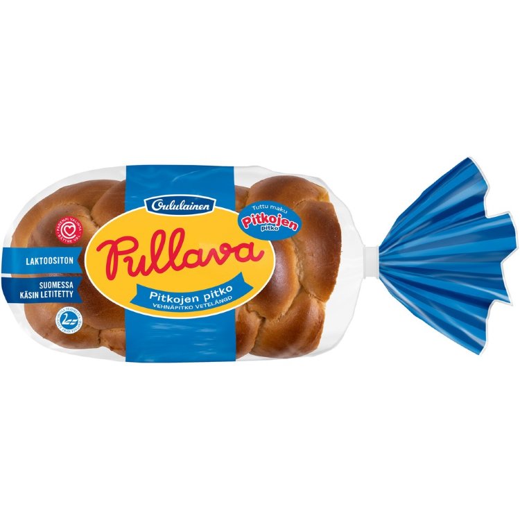 Oululainen Pullava Braided Loaf 300g, Wheat Braided Loaf