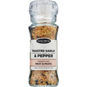 Santa Maria 80g Roasted Garlic & Pepper Spice Mill