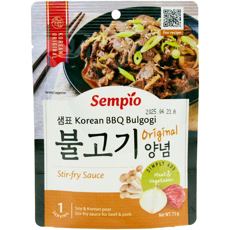 Sempio Korean BBQ Bulgogi Sauce 75 g