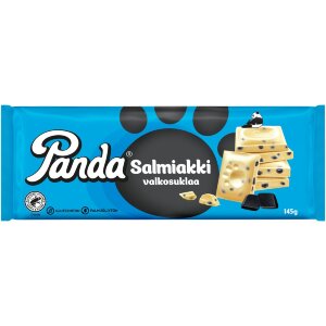 Panda Salmiakki White Chocolate Bar 145g