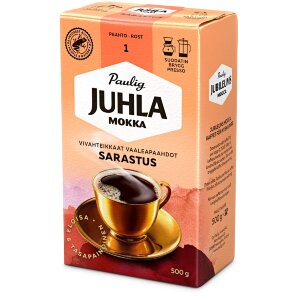 Paulig Juhla Mokka Sarastus Coffee Filter Grind 500g