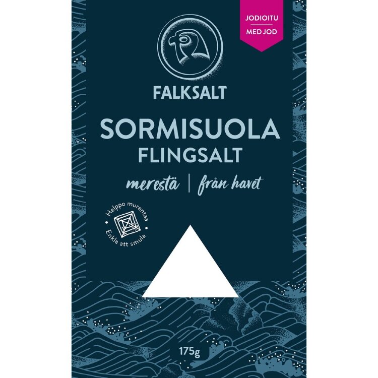 Falksalt Finger Salt Iodine 175g