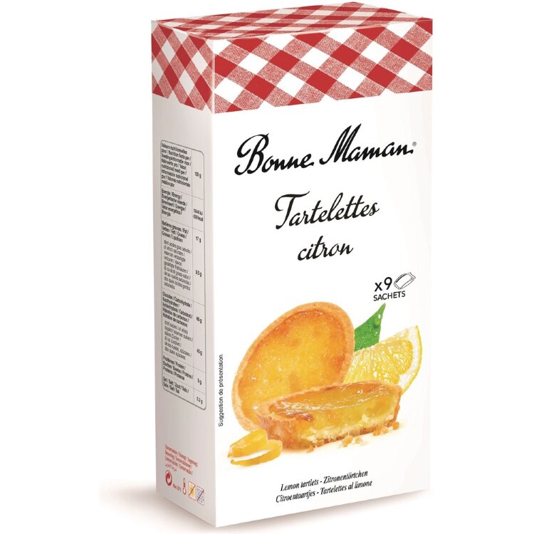 Bonne Maman 125g Lemon Tartelettes Cookie