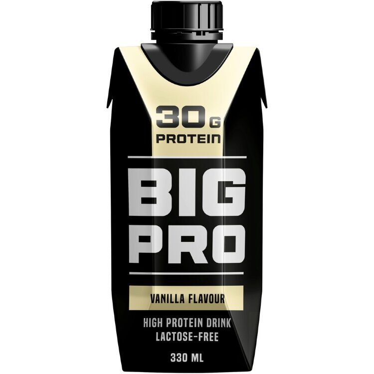 BIG PRO Protein Drink Vanilla 330 ml UHT Lactose-Free