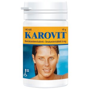 Karovit Beetacarotene 6 mg 140 tablets