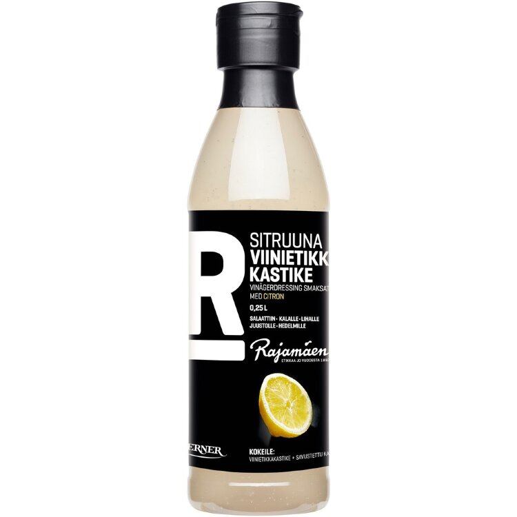 Rajamäen 0.25l Lemon Wine Vinegar Sauce