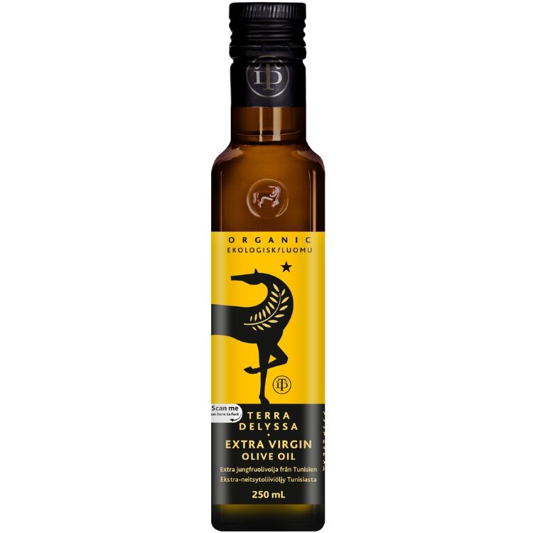 Terra Delyssa Extra Virgin Olive Oil Organic 250ml