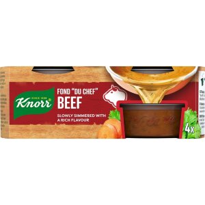 Knorr Beef Portion Stock Fond "du Chef" 4x28g