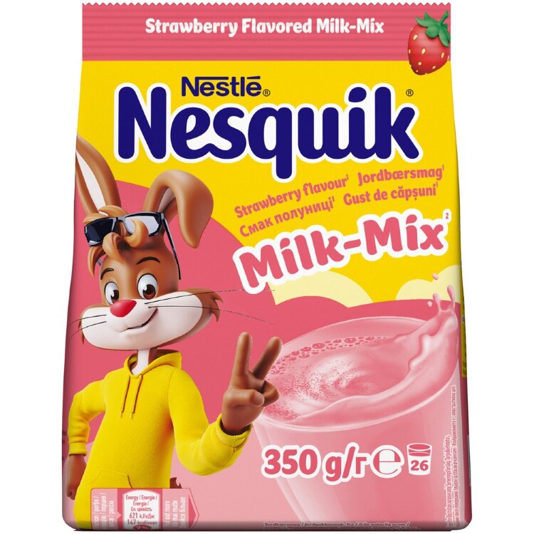 Nesquik Strawberry Drinking Powder 350g