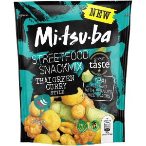 Mitsuba Streetfood Thai Green Curry Nut Mix 140g