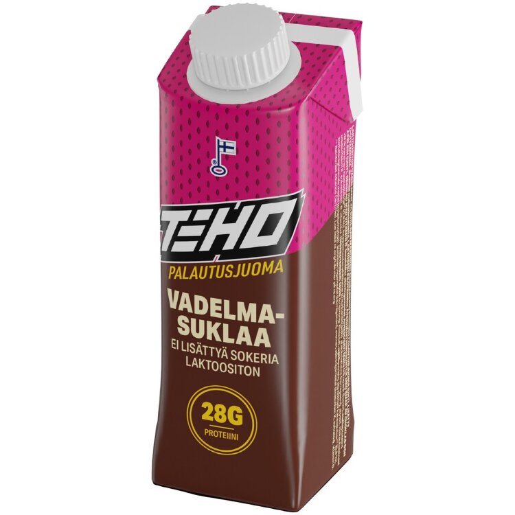 TEHO Raspberry-Chocolate Recovery Drink 0.33 l