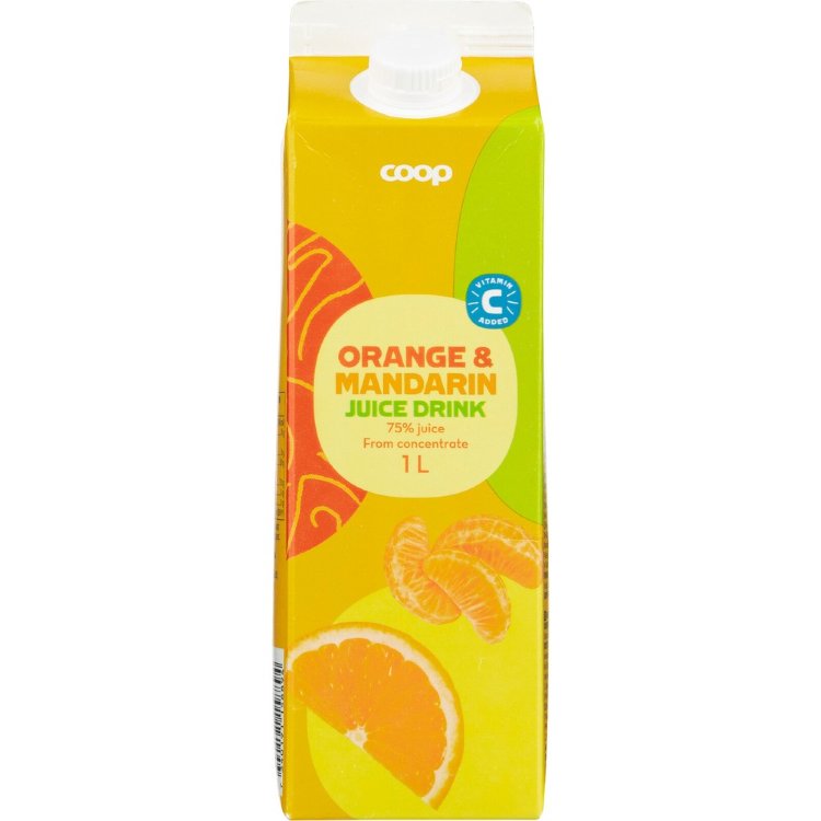 Coop Orange-Mandarin Juice + C 1l