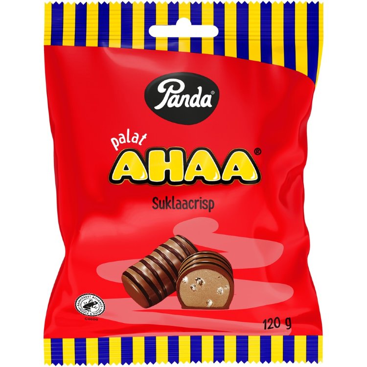 Panda Pieces Ahaa Chocolate Crisp 120g