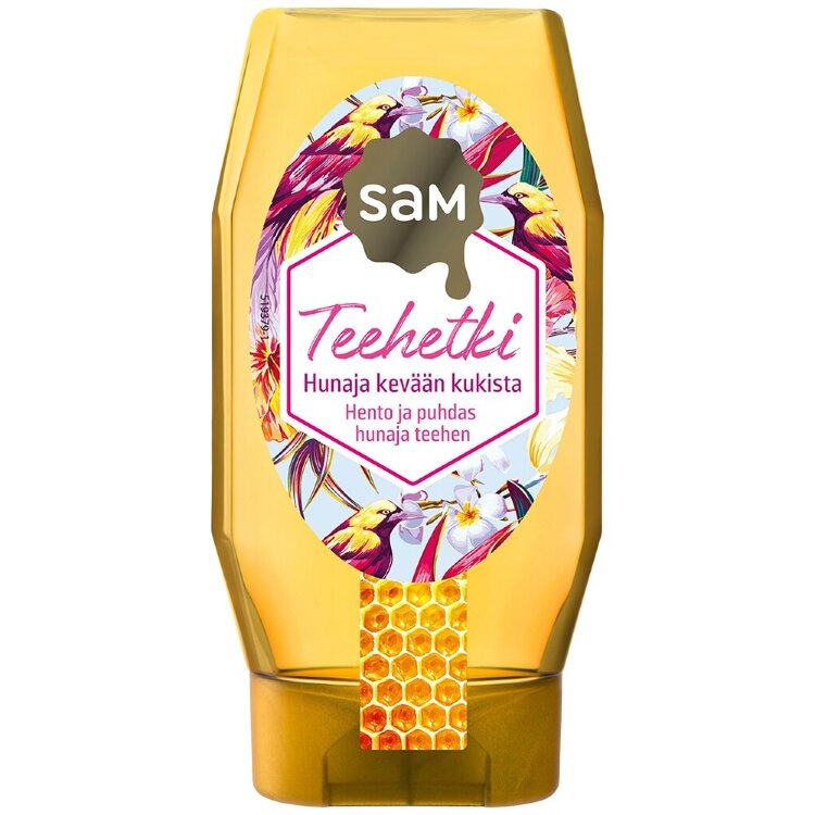 Honeyed SAM Teehetki Honey 350g From Spring Flowers