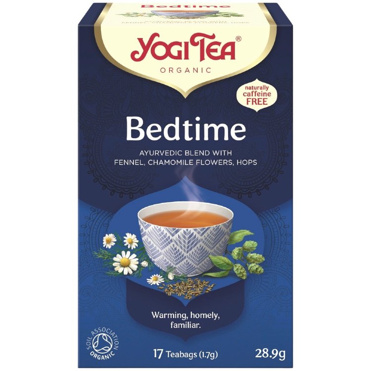Yogi Tea Organic Bedtime Herbal And Spiced Tea Ayurvedic 17x1.8g