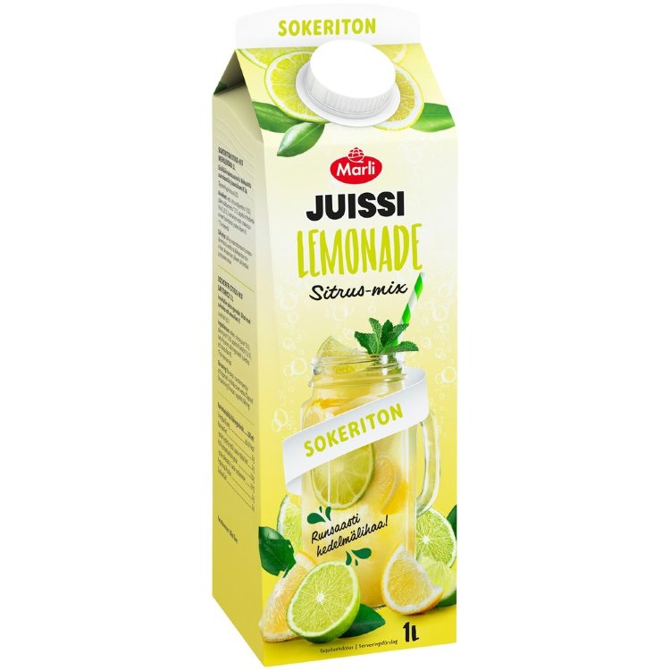 Marli Juissi Lemonade Sugar-Free Citrus Mix Juice Drink 1 L