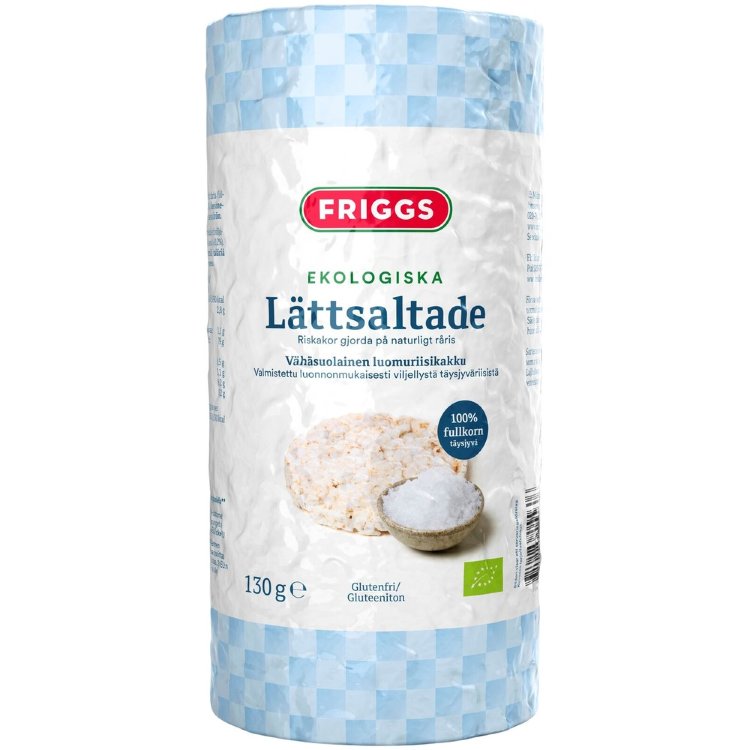 Friggs Low-Salt Gluten-Free Organic Rice Cake 130g