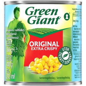 Green Giant Corn Kernels In Brine 160/140g