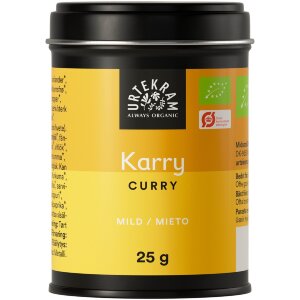 Urtekram Organic Mild Curry 25g