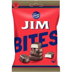 Fazer Jim Bites Dark Chocolate Piece 94g