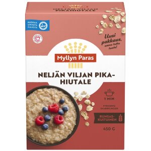 Myllyn Paras Four Grain Quick Flakes 450 g