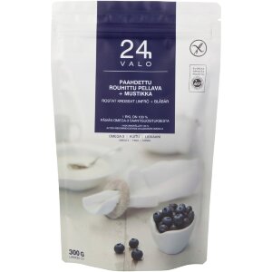 VALO24h Roasted Crushed Flaxseed + Blueberry 300g