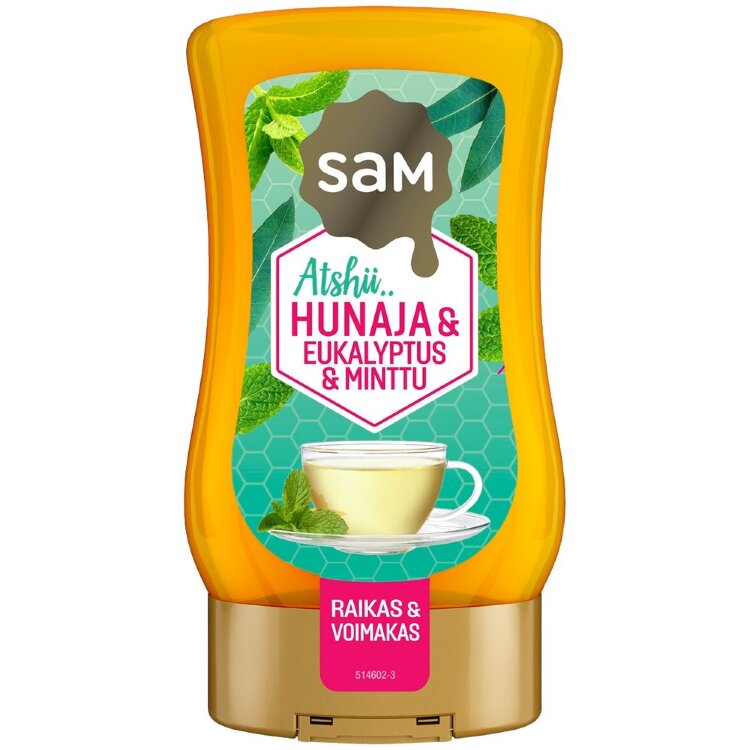 Honeyed SAM EUKALYPTUS Honey&Eucalyptus&Mint 250g