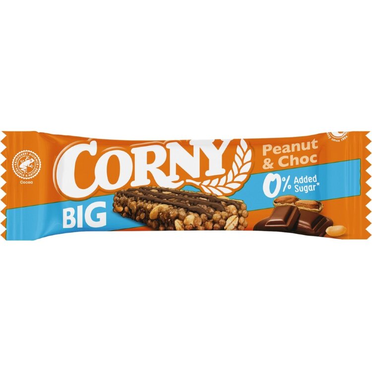 Corny BIG 0% Peanut&Chocolate Snack Bar 40g