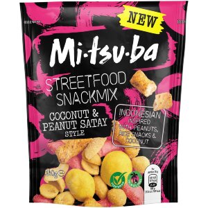 Mitsuba Streetfood Coconut Satay Nut Mix 140g
