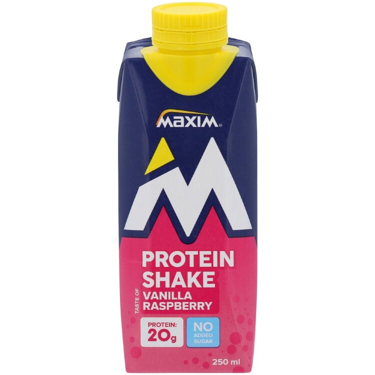 Maxim Vanilla Raspberry Protein Drink 250ml