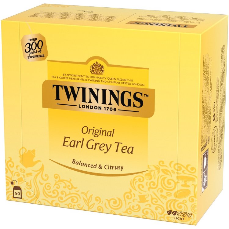 Twinings 50x2g Earl Grey Tea