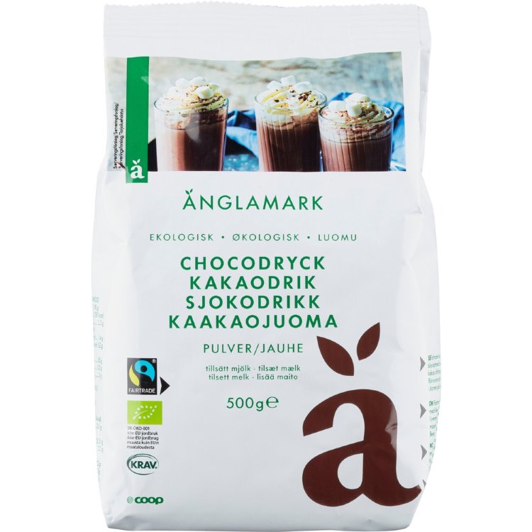 Änglamark Cocoa Drink Powder Organic 500 g