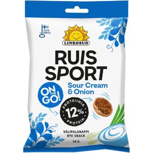 Linkosuo Rye Sport Sour Cream & Onion 50g
