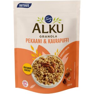 Fazer Alku Pecan & Oat Puff Granola 350 g