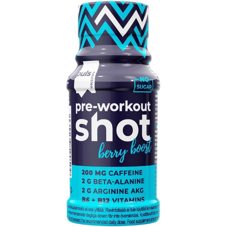 PULS PRE-Workout Shot Berry Boost 60 ml