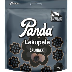 Panda Lakupala Salmiakki Licorice 180g